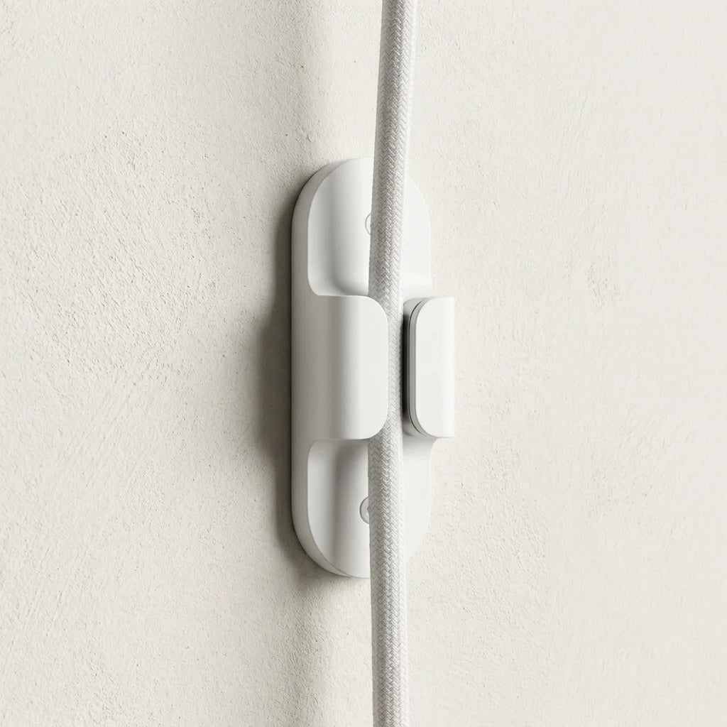 Magnetic Wall-Mounted Power Cord Organizer