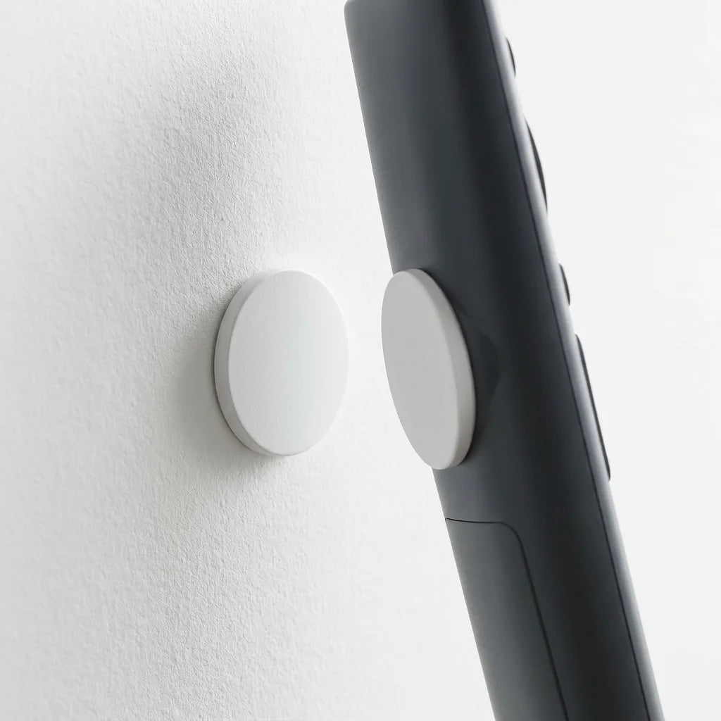 Minimalist Magnetic Remote Control Wall Hook (Set of 2)